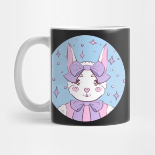 Frilly Bunny Sticker Mug